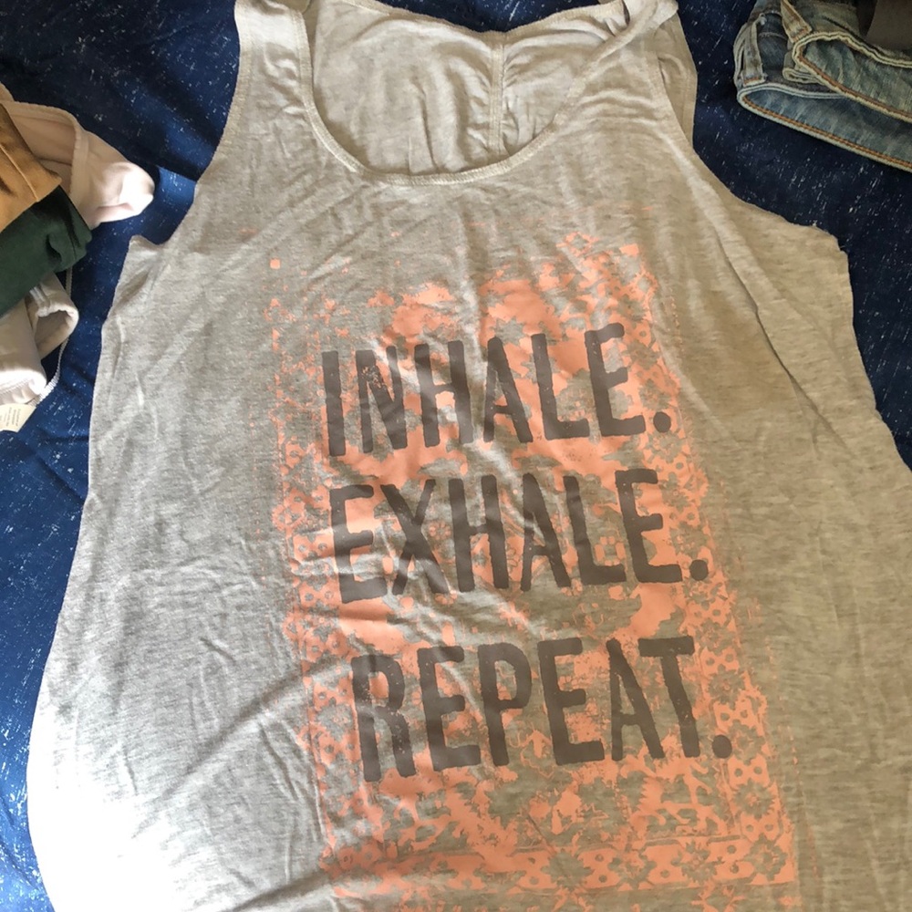 Large yoga top
